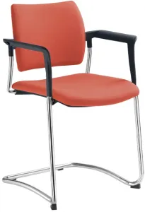 LD SEATING konferenčná stolička DREAM 130-Z-N4,BR, kostra chrom