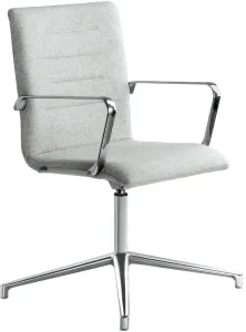 LD SEATING Konferenčná stolička OSLO 227-K-N6, hliník