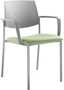 LD SEATING Konferenčná stolička SEANCE ART 180-N2 BR-N2, kostra sivá