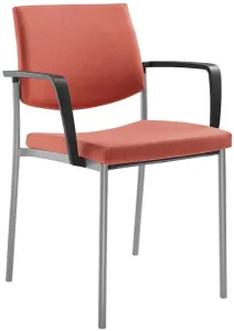 LD SEATING Konferenčná stolička SEANCE ART 193-N2 BR-N1, kostra šedá