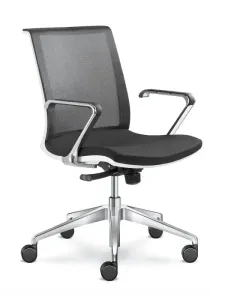 LD SEATING Kancelárska stolička LYRA NET 213, F80-N6