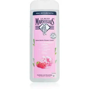 Le Petit Marseillais Extra Gentle Shower Cream Organic Raspberry & Peony 400 ml sprchovací krém unisex