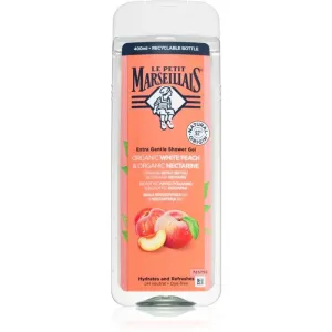 Le Petit Marseillais Extra Gentle Shower Gel Organic White Peach & Organic Nectarine 400 ml sprchovací gél unisex