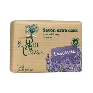 Le Petit Olivier Extra jemné prírodné mydlo Levanduľa (Extra Mild Soap) 100 g