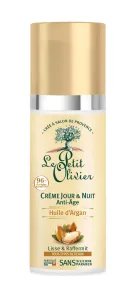 Le Petit Olivier Argan Oil Day & Night Cream Anti-Age 50 ml denný pleťový krém na veľmi suchú pleť; proti vráskam; spevnenie a lifting pleti