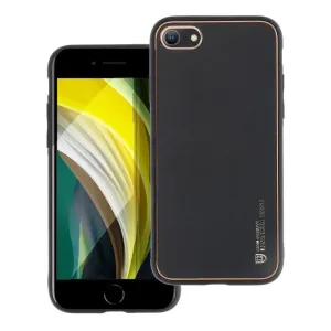 Puzdro Leather TPU iPhone 7/8/SE 2020/SE 2022 - čierne