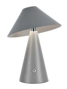 LED Solution Šedá LED stolná nabíjacia lampa 240mm 3W 7949