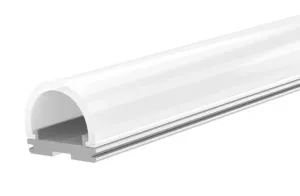 LED Solution Hliníkový profil pre LED pásiky TUBE Vyberte variantu a dĺžku: Profil + Nacvakávacie priehľadný difúzor 1m 09213_191079