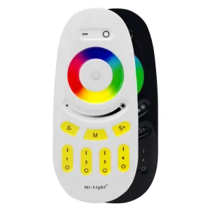 LED Solution Mi-Light RF Diaľkový ovládač pre RGB+RGBW LED pásiky, 4-kanálový Vyberte farbu: Biela FUT096