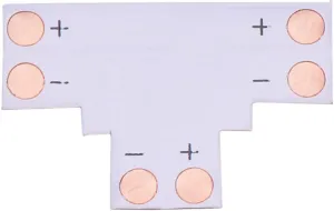 LED Solution X spojka pre LED pásik Vyberte šírku konektora: Pre 8 mm šírku pásiku 112141