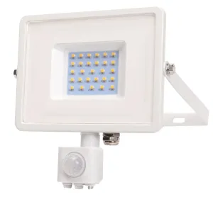 LED Solution Biely LED reflektor 50W s pohybovým snímačom Premium Farba svetla: Teplá biela 466