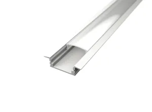 LED Solution Vstavaný profil pre LED pásiky V1 biely Vyberte variantu a dĺžku: Profil bez difúzora 2m LP301W-2M