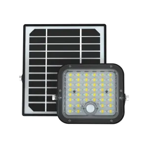LED Solution LED solárny reflektor 4,5W s pohybovým čidlom a diaľkovým ovládaním 10314