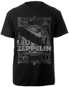 Led Zeppelin Tričko Vintage Print LZ1 Muži Black L