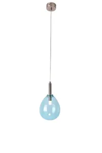 Závesná lampa BALON LED 1x6W Candellux Modrá