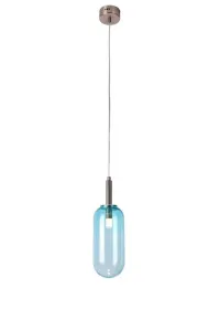 Závesná lampa FIUGGI LED Candellux Modrá
