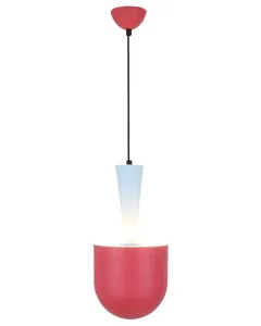 Závesná lampa VISBY Candellux Červená