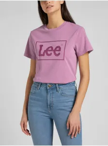 Svetlofialové dámske tričko Lee #679870