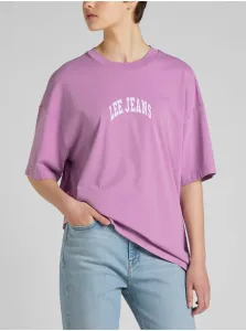 Pink Women Oversize T-Shirt Lee - Women #660418