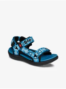 Modré chlapčenské vzorované sandále Lee Cooper #220044