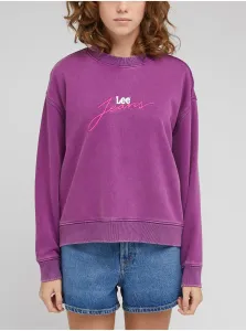 Purple Womens Sweatshirt Lee - Women #5362416