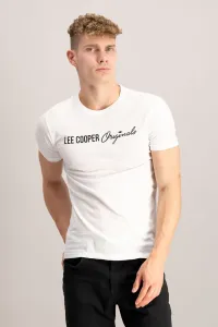 Biele tričká Lee Cooper