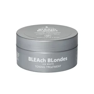 Lee Stafford Maska pre chladnejší odtieň blond vlasov Bleach Blonde s Ice White (Toning Treatment) 200 ml