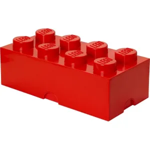 Box na desiatu 10 x 20 x 7,5 cm, viac variant - LEGO Farba: červená