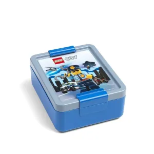 LEGO LUNCH - City box na desiatu - modrá