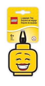 LEGO STATIONERY - Iconic Menovka na batožinu - hlava dievčaťa