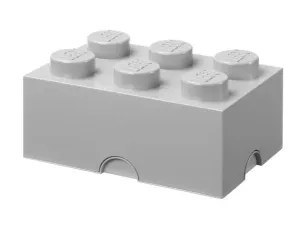 LEGO Úložný box, 25 x 37,5 x 18 cm (Medium Stone Grey)