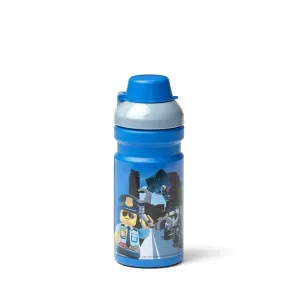 LEGO STORAGE - City fľaša na pitie - modrá