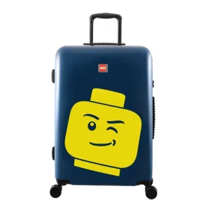 LEGO LUGGAGE - Luggage ColourBox Minifigure Head 24 - Námornícka modrá