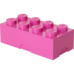 Box na desiatu 10 x 20 x 7,5 cm, viac variant - LEGO Farba: růžová
