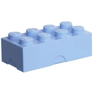 Box na desiatu 10 x 20 x 7,5 cm, viac variant - LEGO Farba: světle modrá