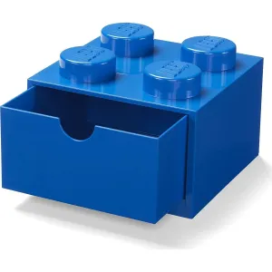 Stolný box 4 so zásuvkou, viac variant - LEGO Farba: modrá