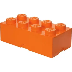 LEGO Úložný box 8 250 × 500 × 180 mm – oranžový