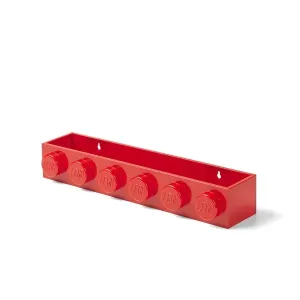 Závesná polička, viac variant - LEGO Farba: červená