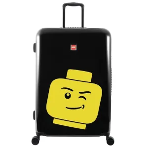 LEGO Skořepinový cestovní kufr ColourBox Minifigure Head 100 l černý