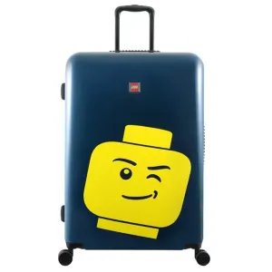 LEGO LUGGAGE - Luggage ColourBox Minifigure Head 28 - Námornícka modrá