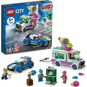LEGO® City 60314 Policajná naháňačka so zmrzlinárskym vozidlom