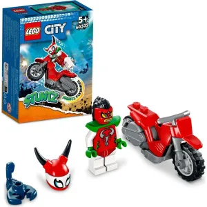LEGO® City 60332 - Škorpiónova kaskadérska motorka