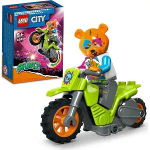 LEGO - City 60356 Medveď a kaskadérska motorka