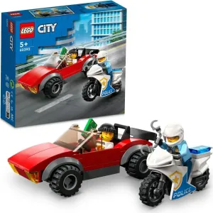 LEGO® City 60392 Policajná naháňačka s motocyklom a autom