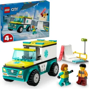 LEGO -  City 60403 Sanitka a snowbordista