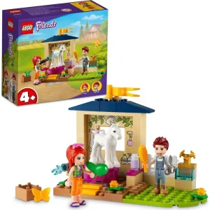 LEGO® Friends 41696 - Čistenie poníka v stajni