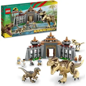 LEGO® Jurassic World 76961 Stredisko pre návštevníkov: útok T-rexa a raptora