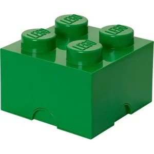 Úložný box 4, viac variant - LEGO Farba: tmavě zelená