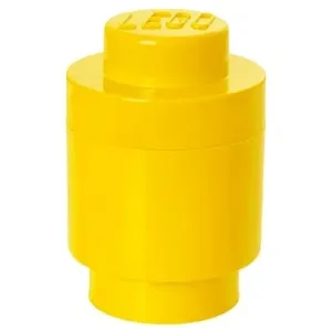 LEGO úložný box guľatý 123 × 183 mm – žltý