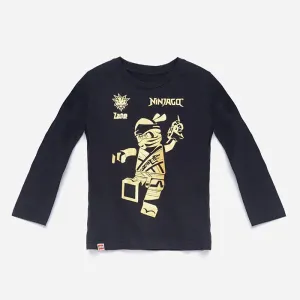 LEGO® kidswear T-SHIRT L/S Chlapčenské  tričko s dlhým rukávom, čierna, veľkosť #5770672